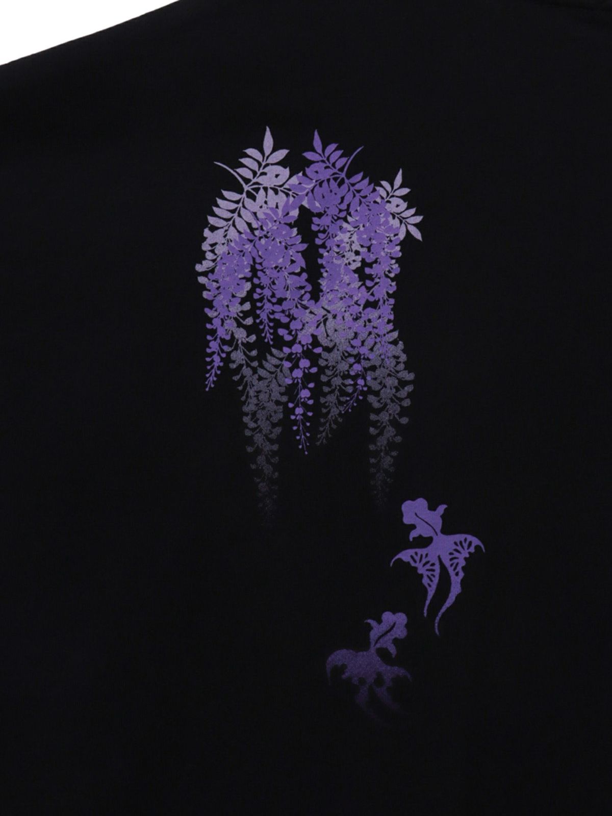 【雅結】藤と金魚プリント チュニックTシャツ