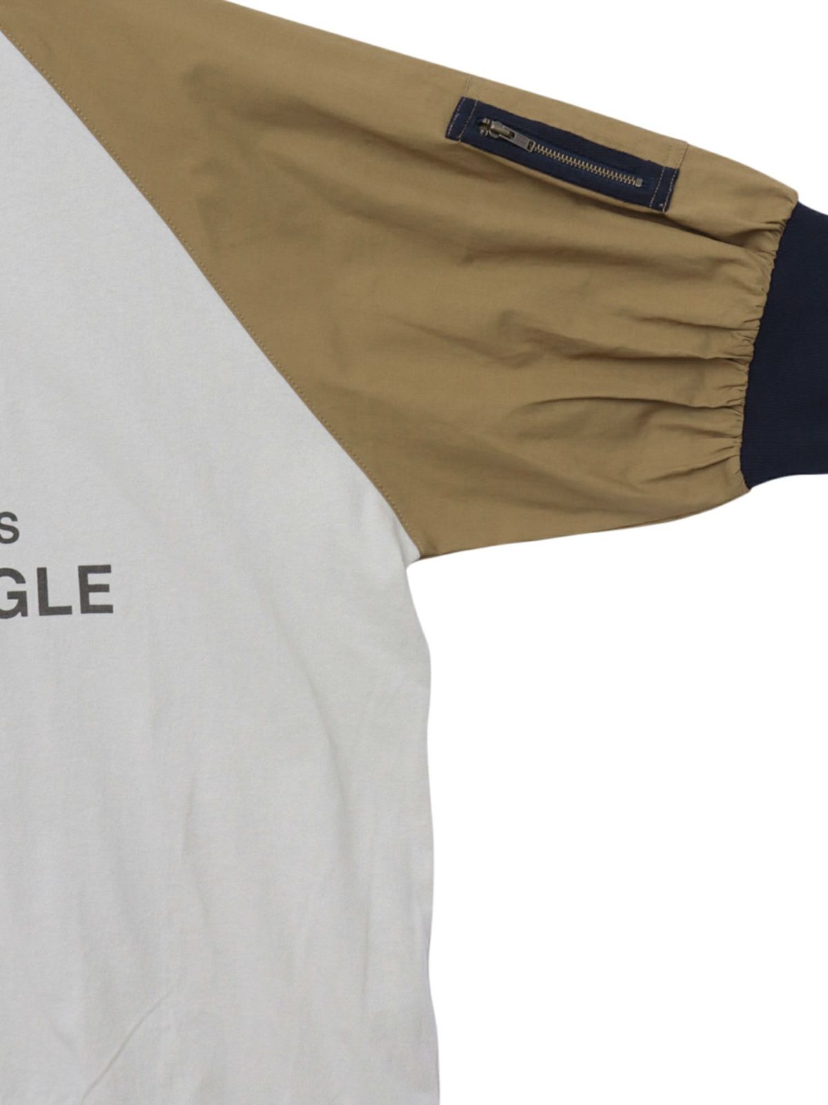 【JUICY×PEANUTS】“VINTAGE SNOOPY”サガラ刺繍 袖切替Tシャツ〔別注〕