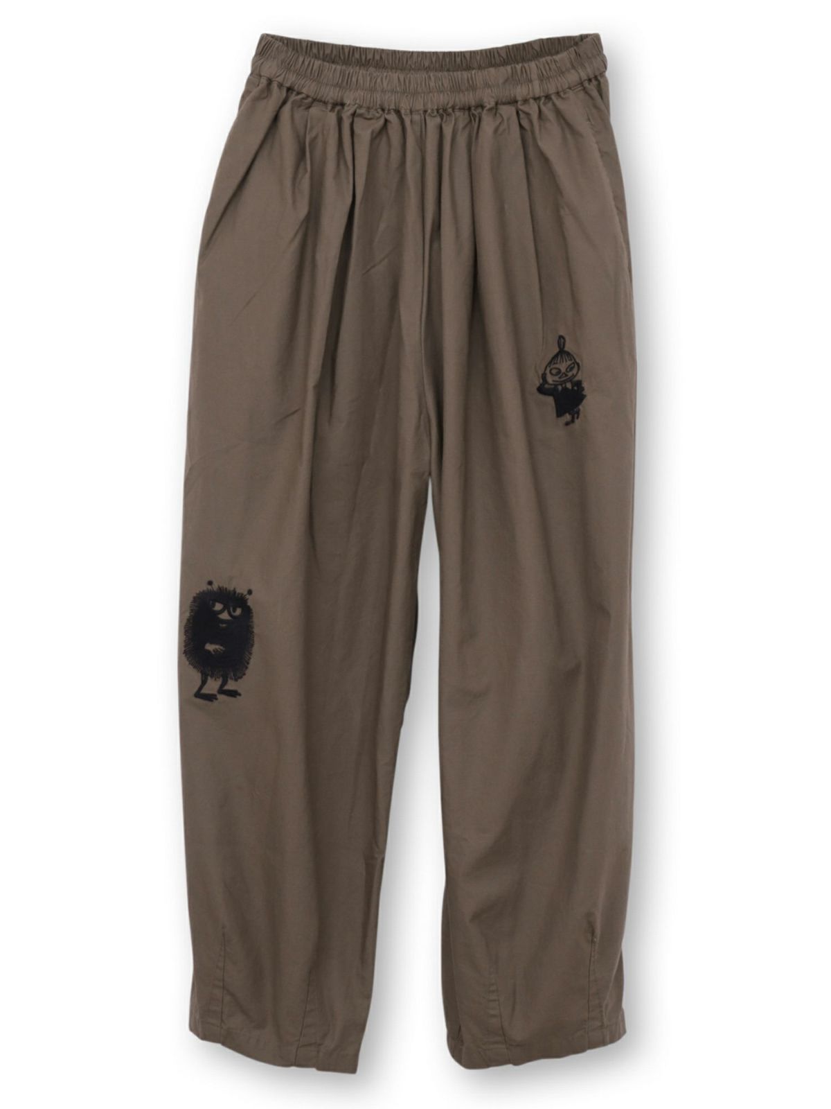 【JUICY×MOOMIN】“ムーミン村の仲間たち”総刺繍バルーンパンツ〔別注〕