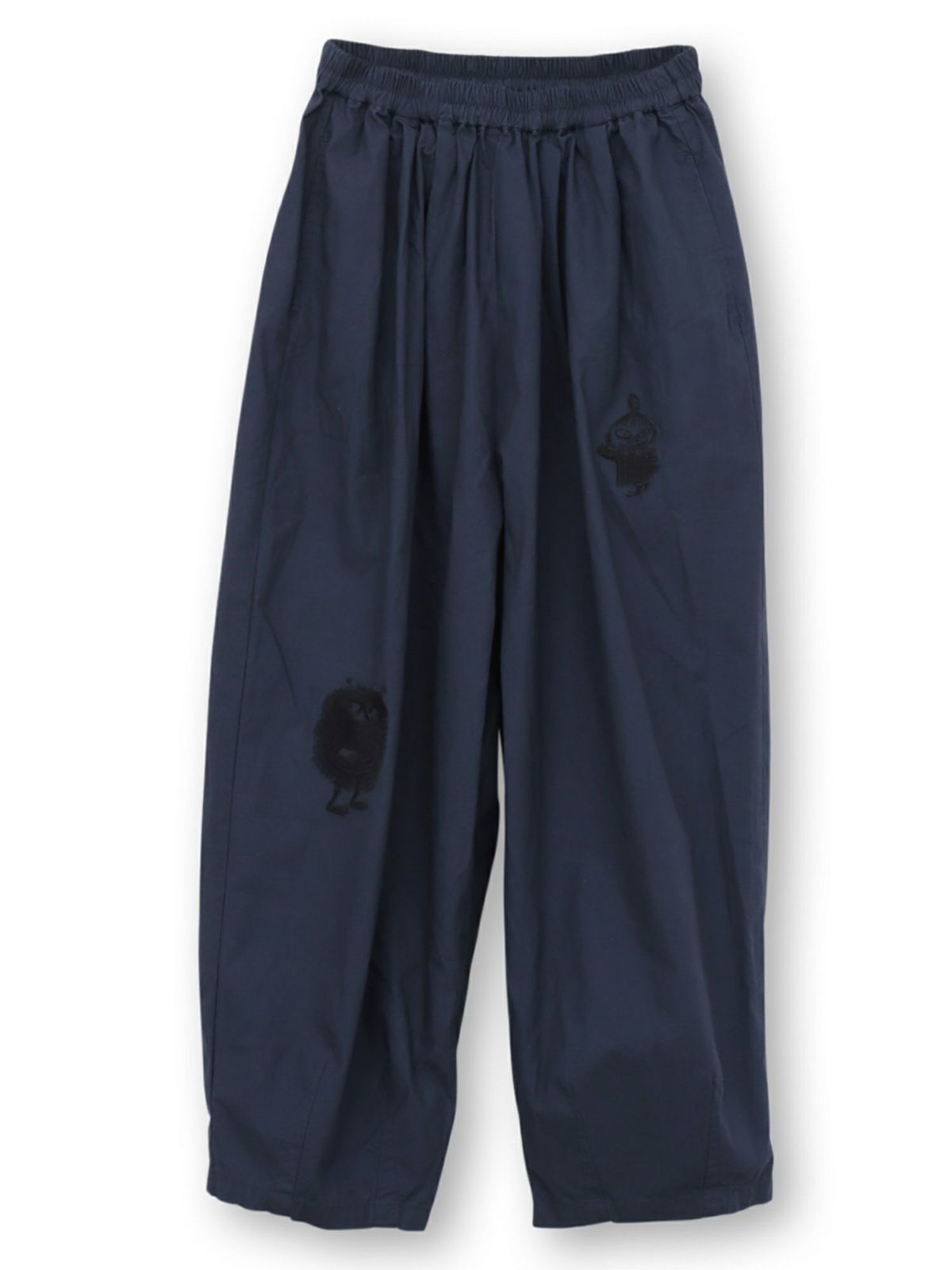 【JUICY×MOOMIN】“ムーミン村の仲間たち”総刺繍バルーンパンツ〔別注〕