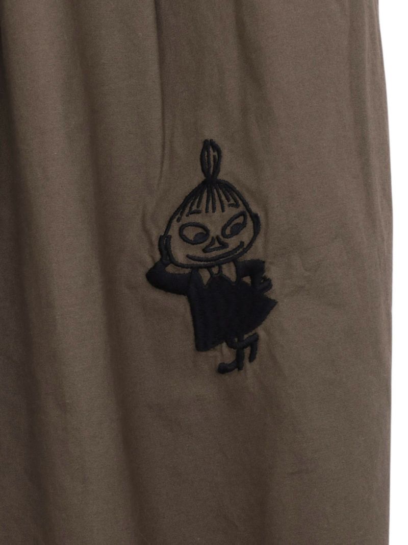 【JUICY×MOOMIN】“ムーミン村の仲間たち”総刺繍バルーンパンツ〔別注〕