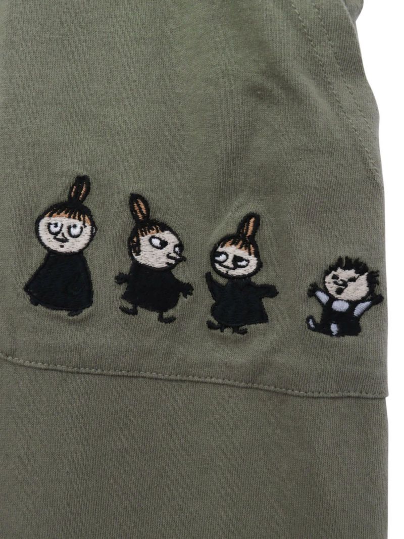 【JUICY×MOOMIN】“リトルミイとニョロニョロ”総刺繍 切替ジャンパースカート〔別注〕
