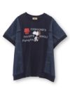 【JUICY×PEANUTS】トラッカー風タック遣い デニム切替プルオーバー〔別注〕