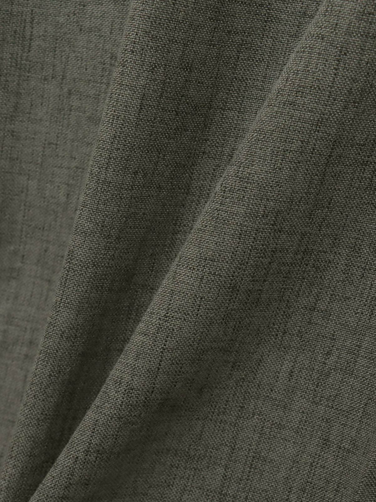 【雅結】桜唐草刺繍シャンブレー素材クロップドパンツ