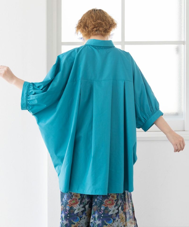 【雅結×iS ScoLar】コラボ 和風花柄シャツ