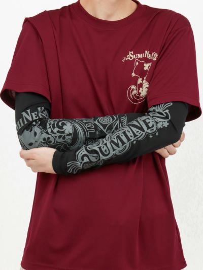 【SUMINEKO】<br>“スミネコ”プリントドライアームシェード