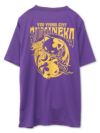 【SUMINEKO】“YIN YANG CAT”プリントDRY素材Tシャツ
