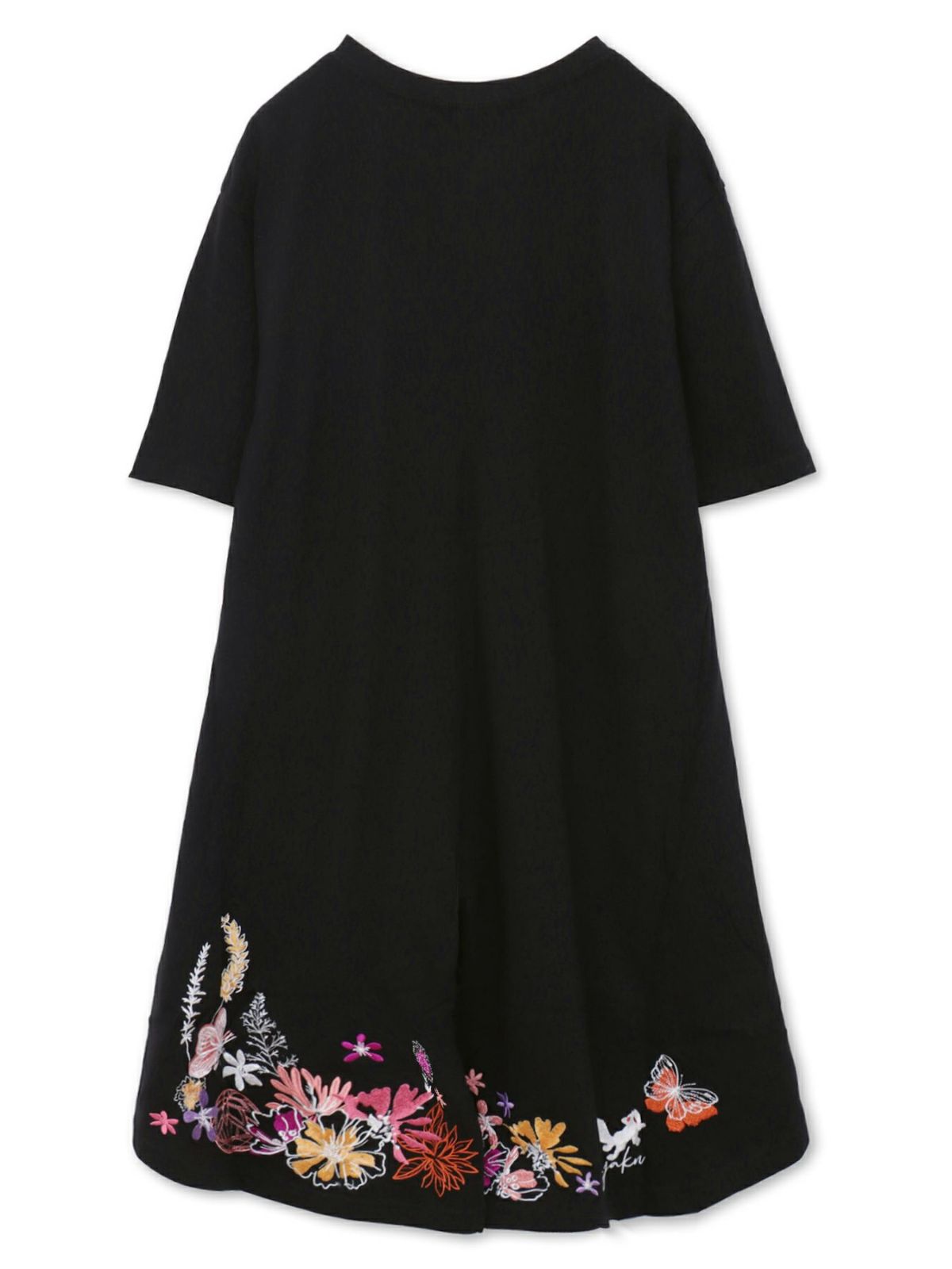 【今昔 -KON-JAKU-】“手毬と花”総刺チュニックTシャツ