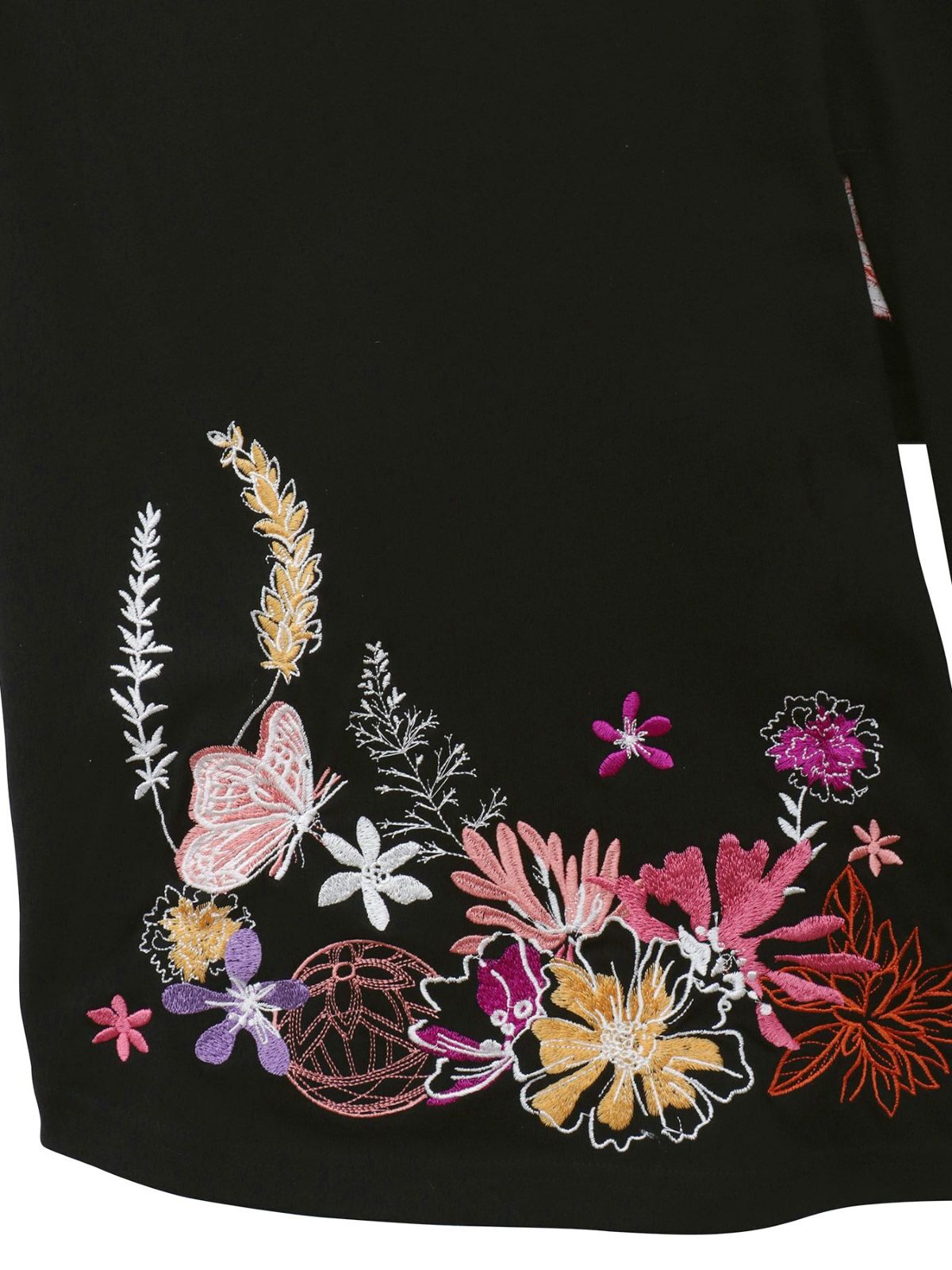 【今昔 -KON-JAKU-】“手毬と花”総刺チュニックTシャツ