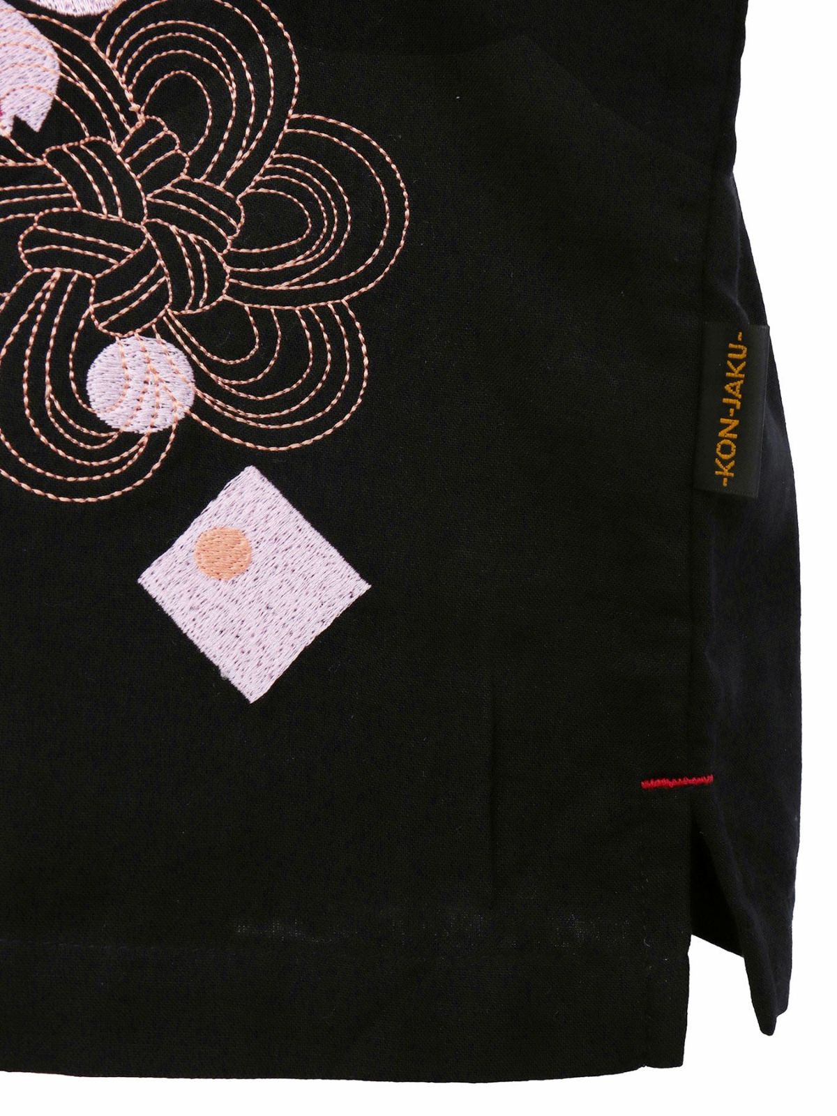 【今昔 -KON-JAKU-】“桜花爛漫”総刺繍 半袖開襟シャツ