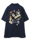 【LiN】“美味しいジャムを作ろう”総刺繍 半袖シャツ