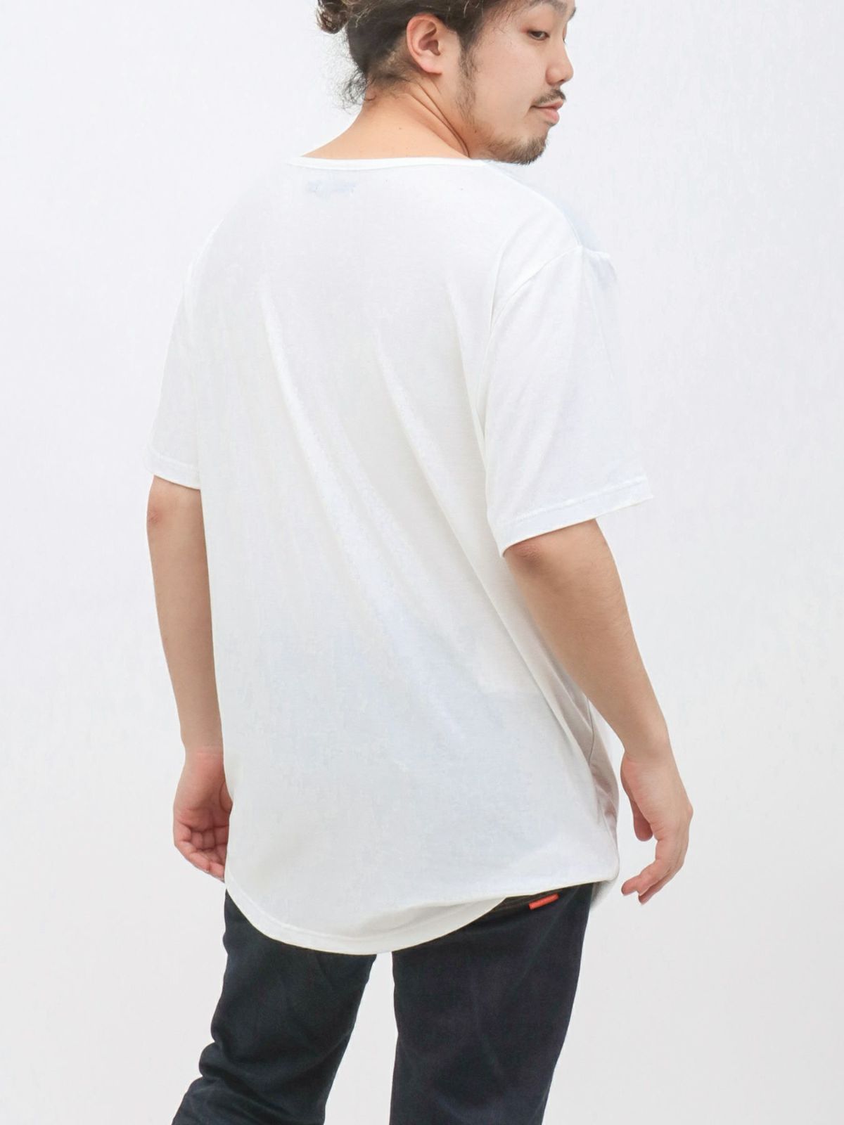 【雅結 -EN-】陰桜プリント ドレープTシャツ