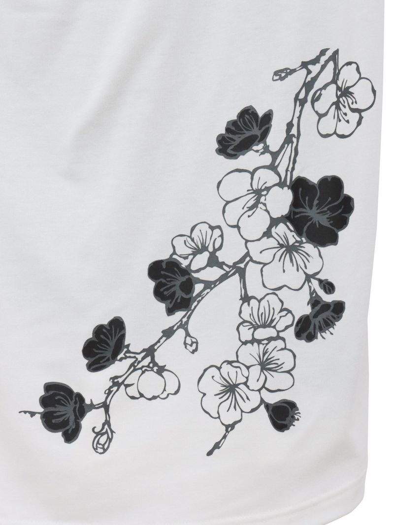 【雅結 -EN-】陰桜プリント ドレープTシャツ