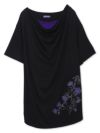 【雅結 -EN-】陰桜プリント ドレープTシャツ