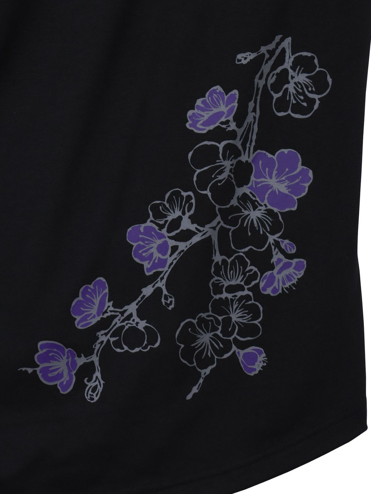 【雅結 -EN-】陰桜プリント ドレープTシャツ