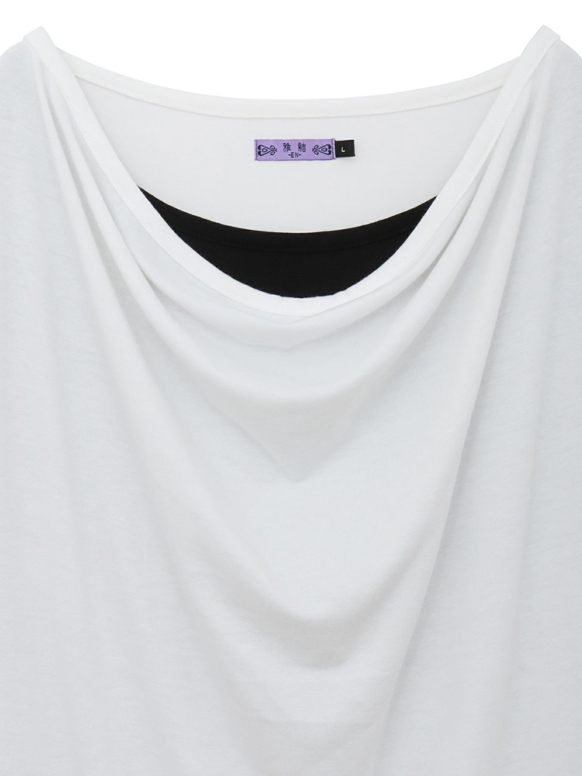 【雅結 -EN-】陰桜プリント ドレープTシャツ