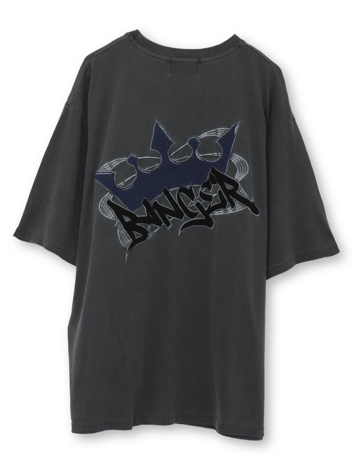 【BANGER】“クラウン”サガラ刺繍入りTシャツ