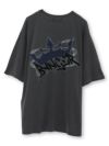 【BANGER】“クラウン”サガラ刺繍入りTシャツ