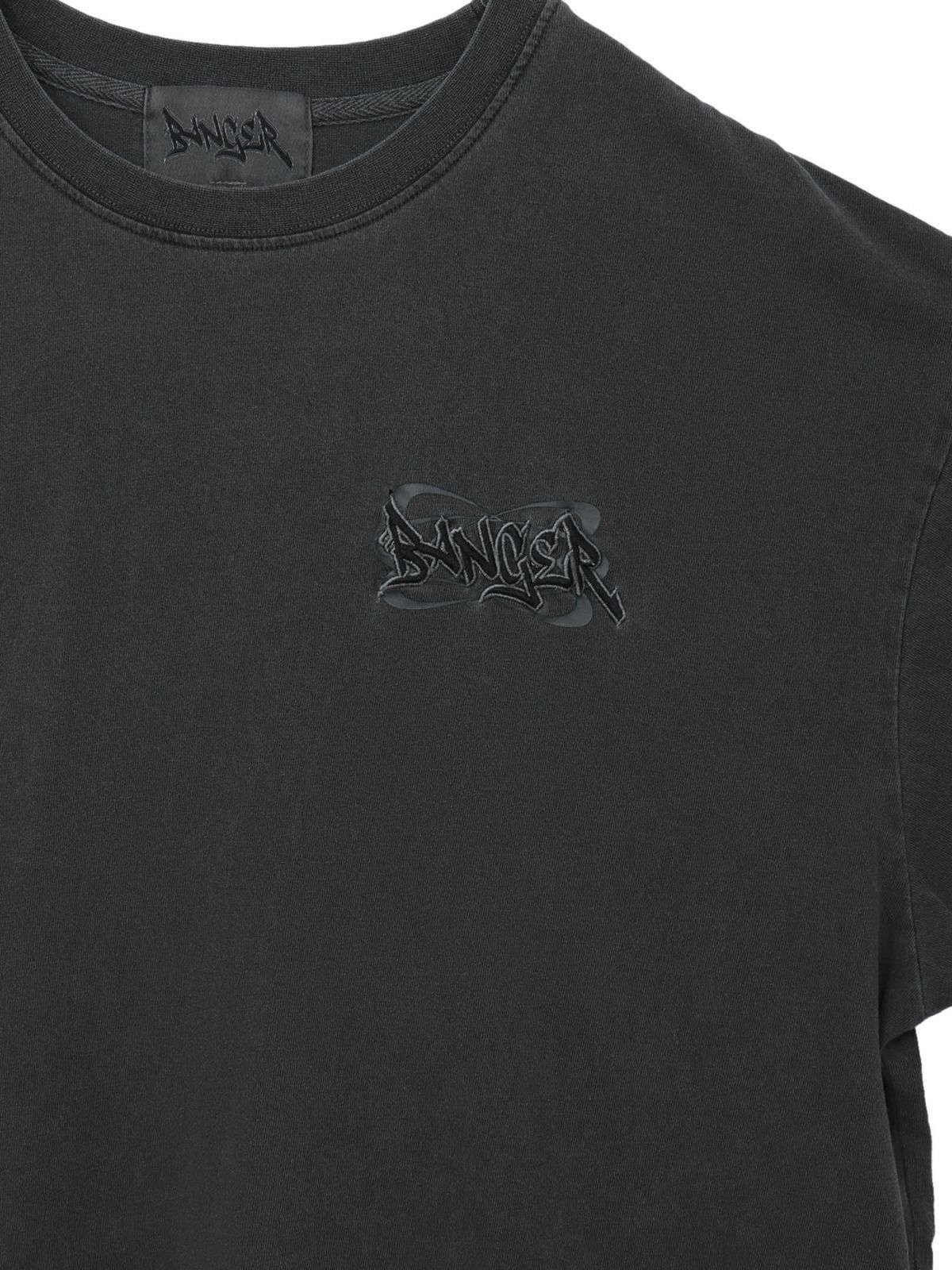 【BANGER】“クラウン”サガラ刺繍入りTシャツ