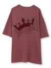 【BANGER】“クラウン”サガラ刺繍入りTシャツ