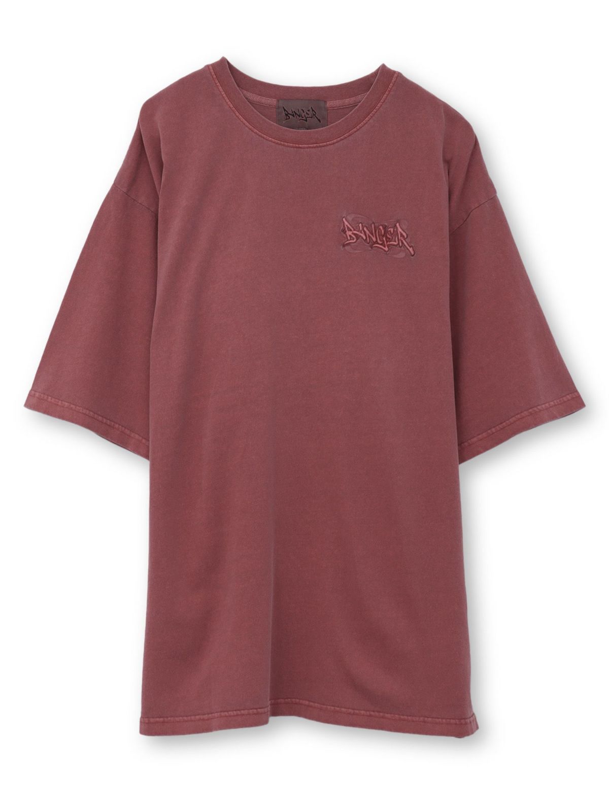 【BANGER】“クラウン”サガラ刺繍入りTシャツ