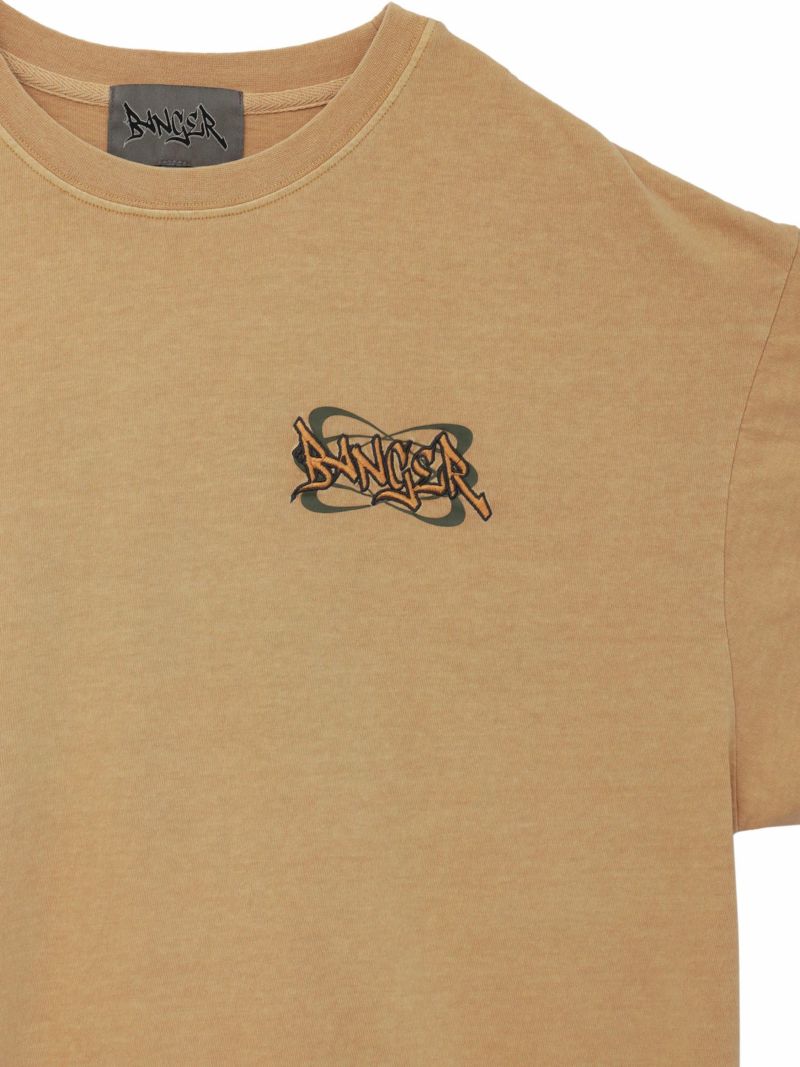【BANGER】“クラウン”サガラ刺繍入りTシャツ