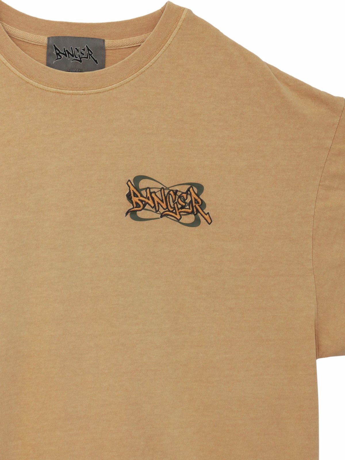 【BANGER】“クラウン”サガラ刺繍入りTシャツ