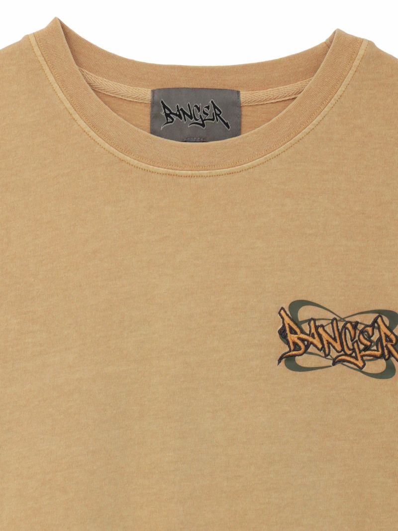 【BANGER】“クラウン”サガラ刺繍入りTシャツ