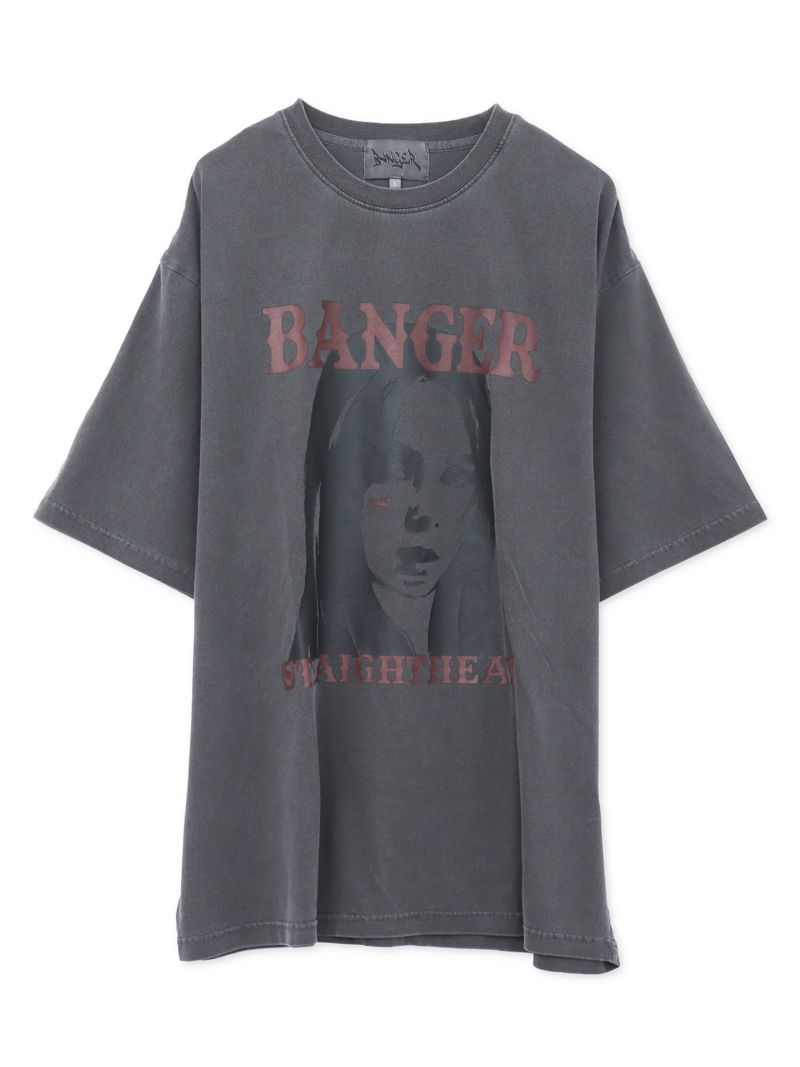  【BANGER】“STRAIGHT HEAT”プリントTシャツ