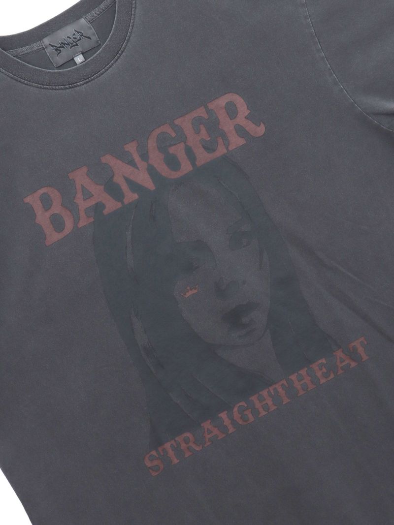 【BANGER】“STRAIGHT HEAT”プリントTシャツ