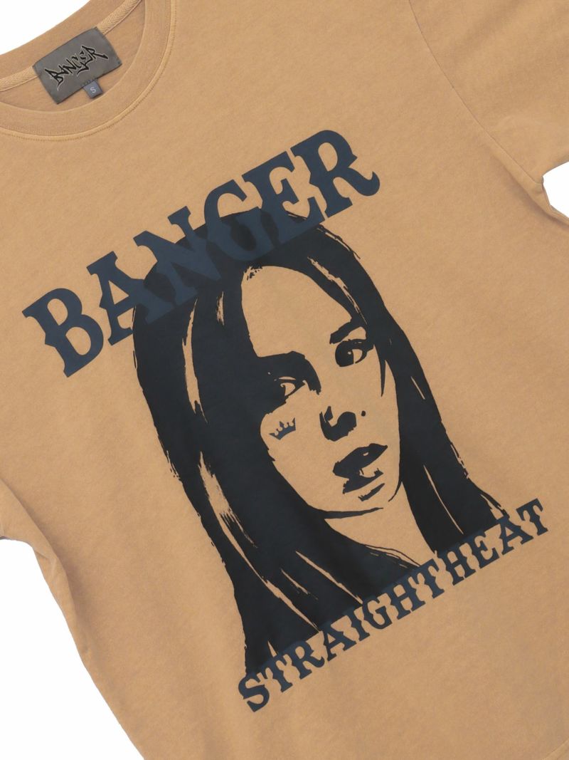  【BANGER】“STRAIGHT HEAT”プリントTシャツ