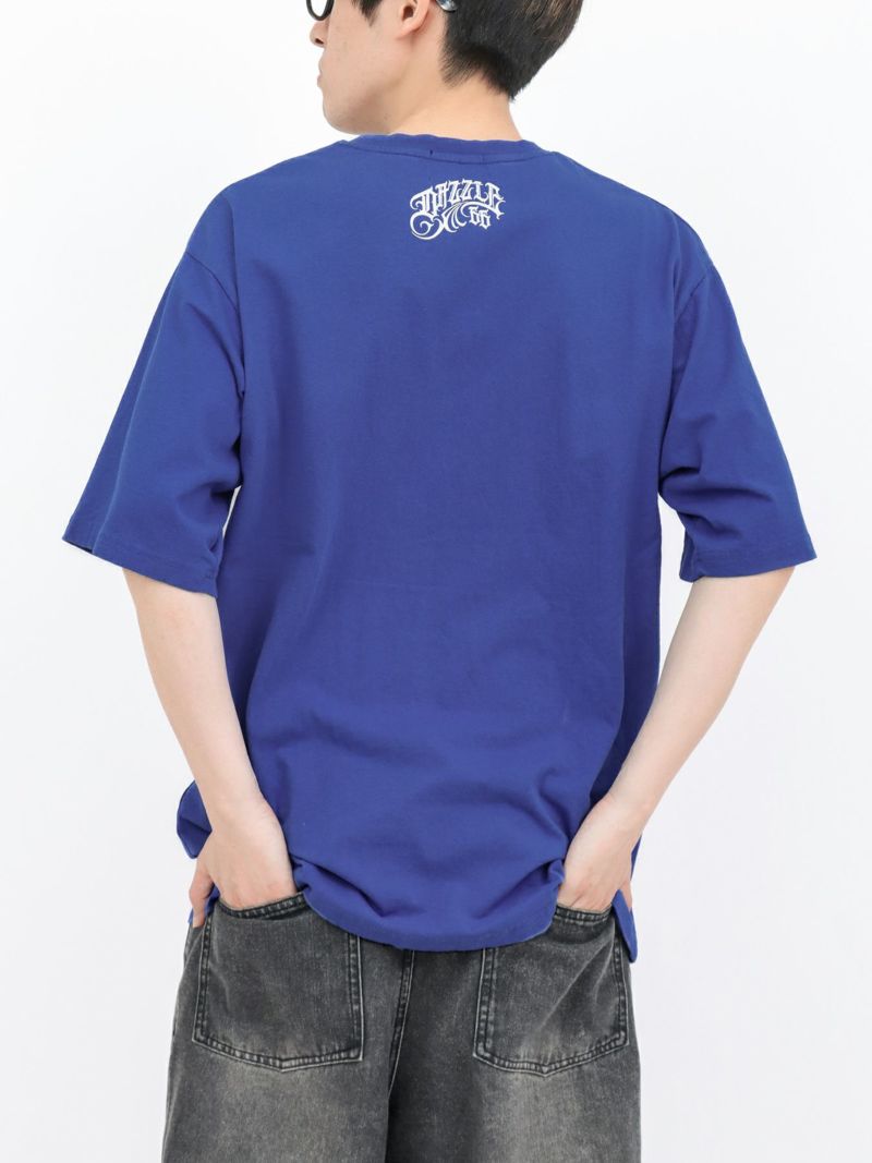 【DAZZLE】フロントロゴ プリントTシャツ