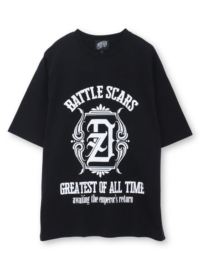 【DAZZLE】フロントロゴ プリントTシャツ