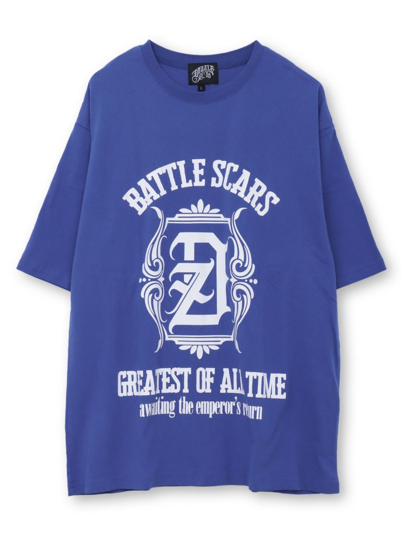 【DAZZLE】フロントロゴ プリントTシャツ