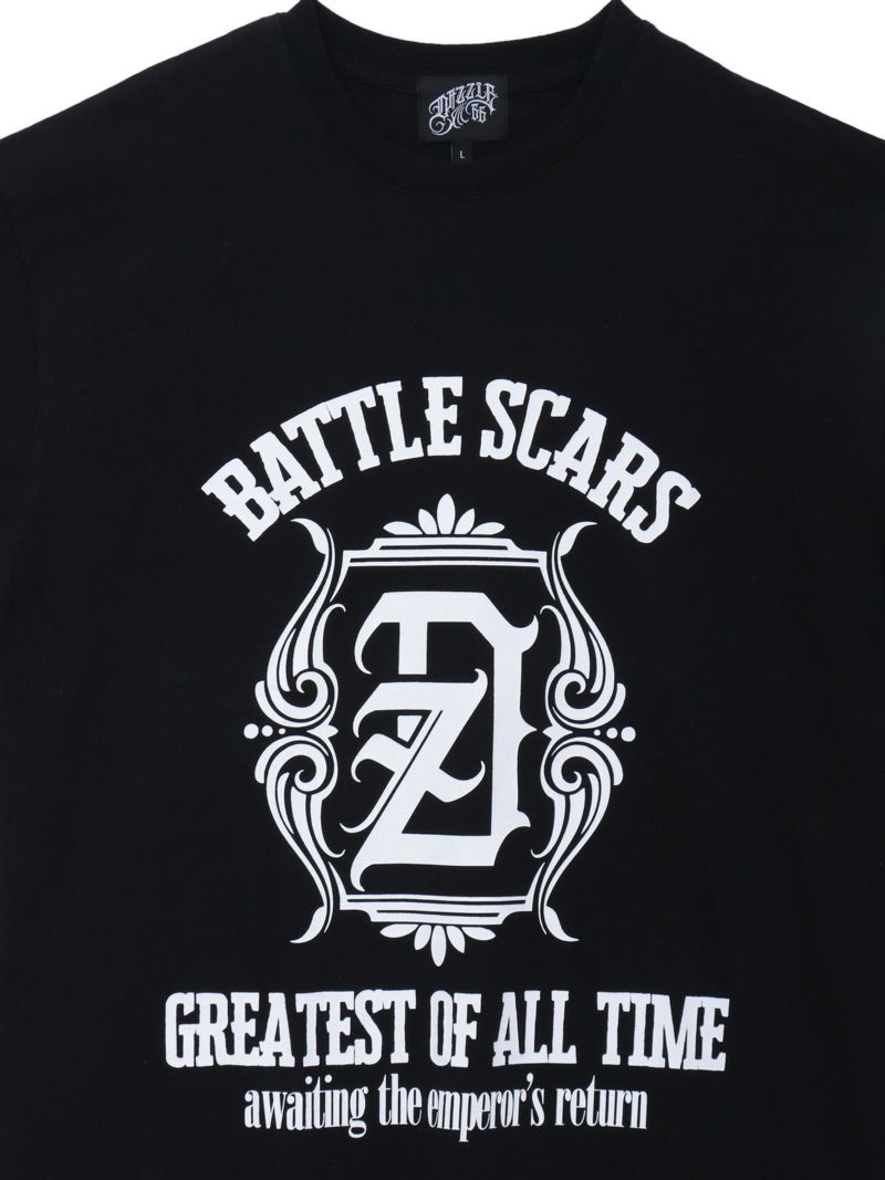 【DAZZLE】フロントロゴ プリントTシャツ
