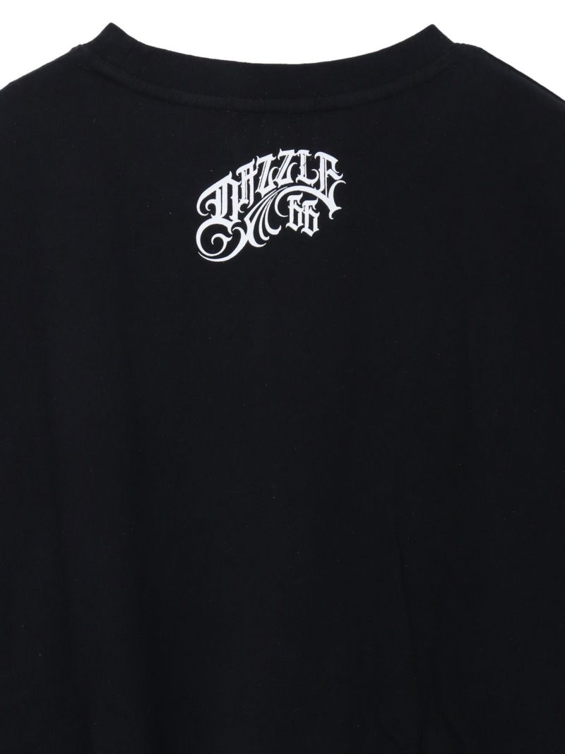 【DAZZLE】フロントロゴ プリントTシャツ