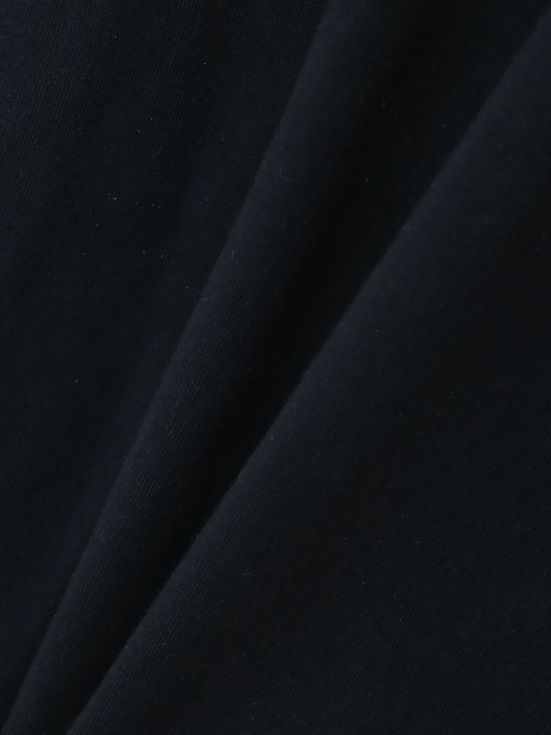 【DAZZLE】フロントロゴ刺繍Tシャツ