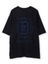 【DAZZLE】バックロゴ刺繍Tシャツ
