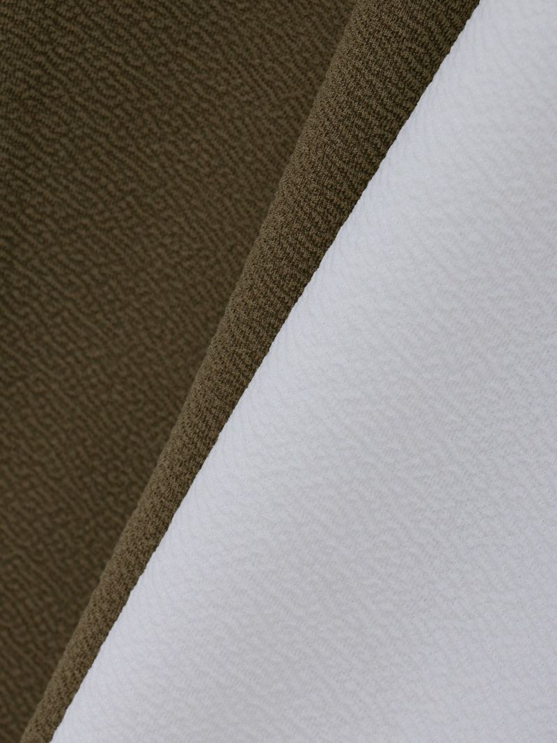 【雅結】桜刺繍梨地素材 切り替えTシャツ