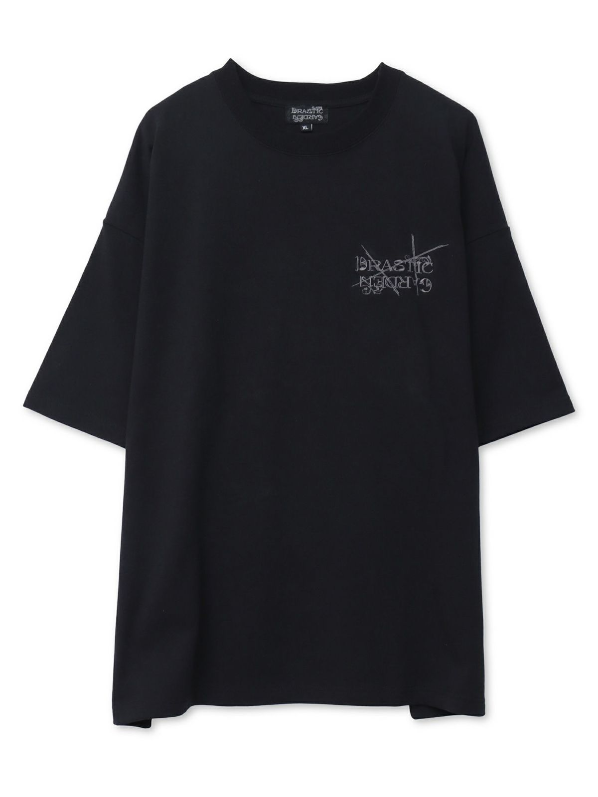 【DRASTIC GARDEN】“フェザーダリア”総刺繍Tシャツ