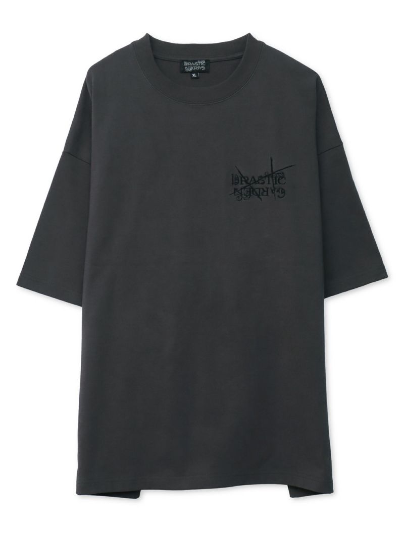 【DRASTIC GARDEN】“フェザーダリア”総刺繍Tシャツ