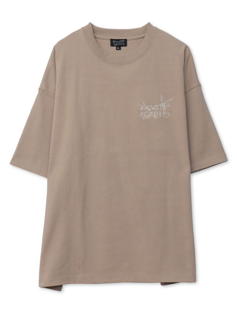 【DRASTIC GARDEN】“フェザーダリア”総刺繍Tシャツ