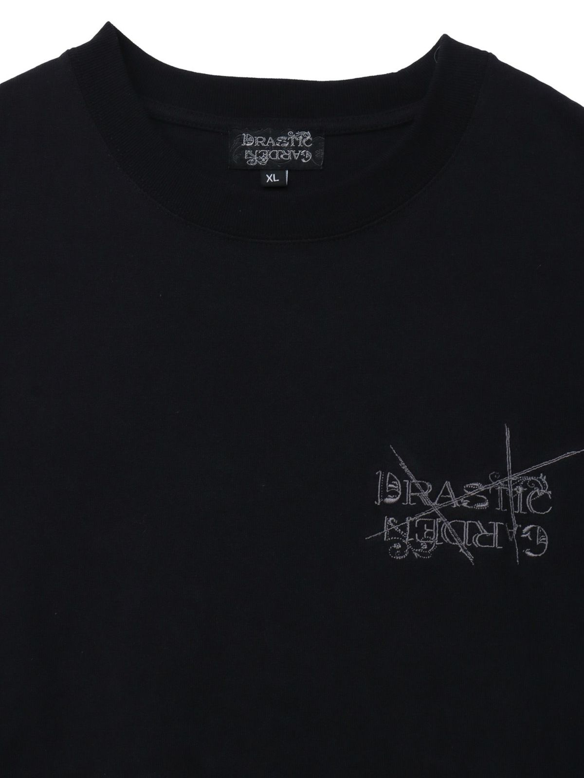 【DRASTIC GARDEN】“フェザーダリア”総刺繍Tシャツ