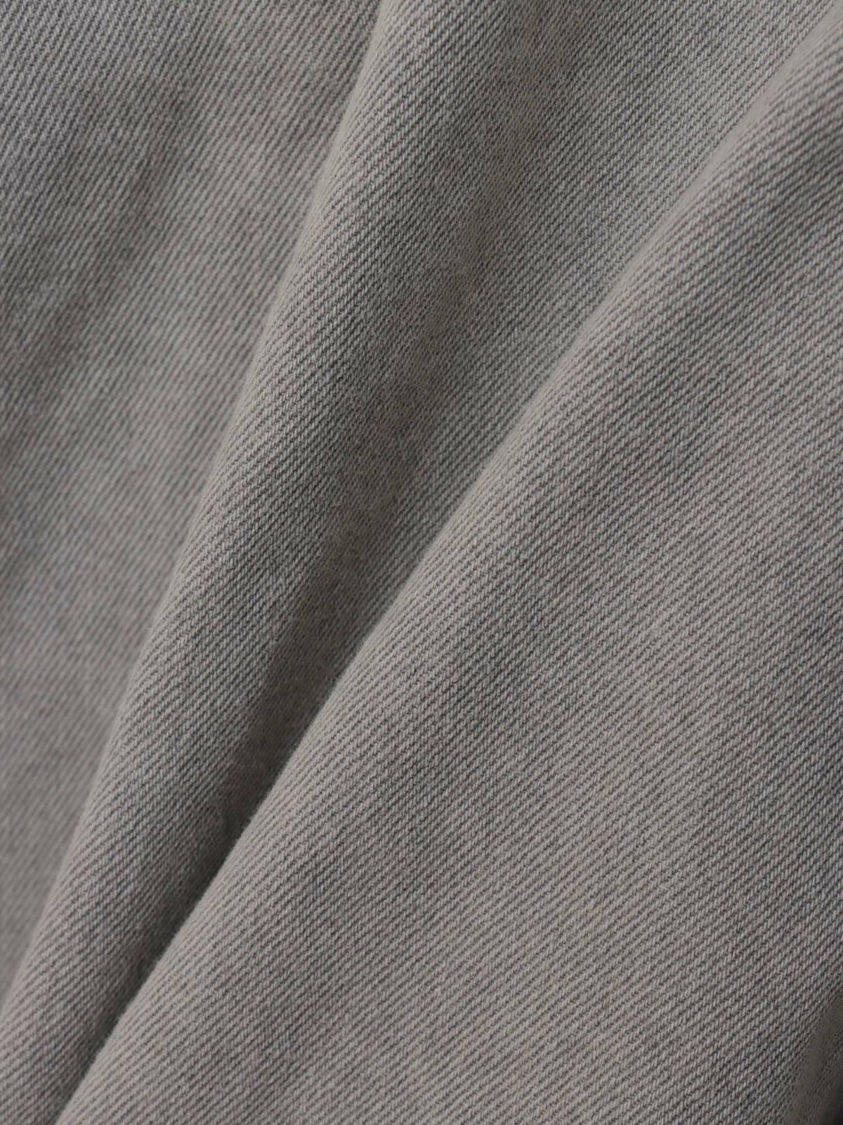 【DRASTIC GARDEN】“フェザーダリア”総刺繍 半袖デニムシャツ