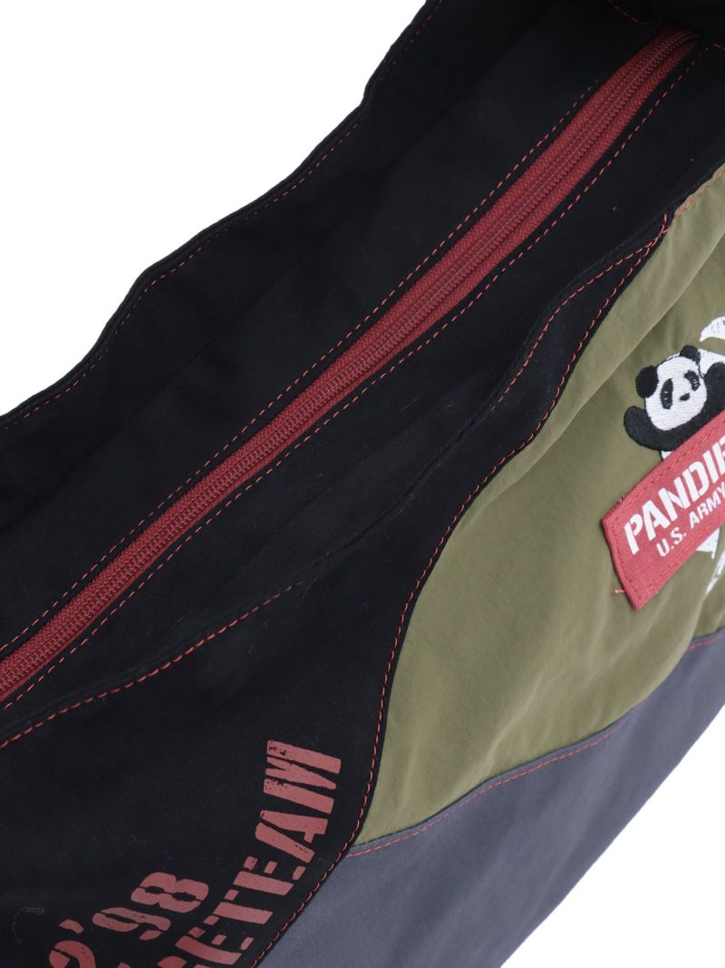 【PANDIESTA JAPAN】ミリタリー切り替えショルダーバッグ