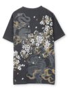 【和風景】双龍刺繍入りプリントTシャツ