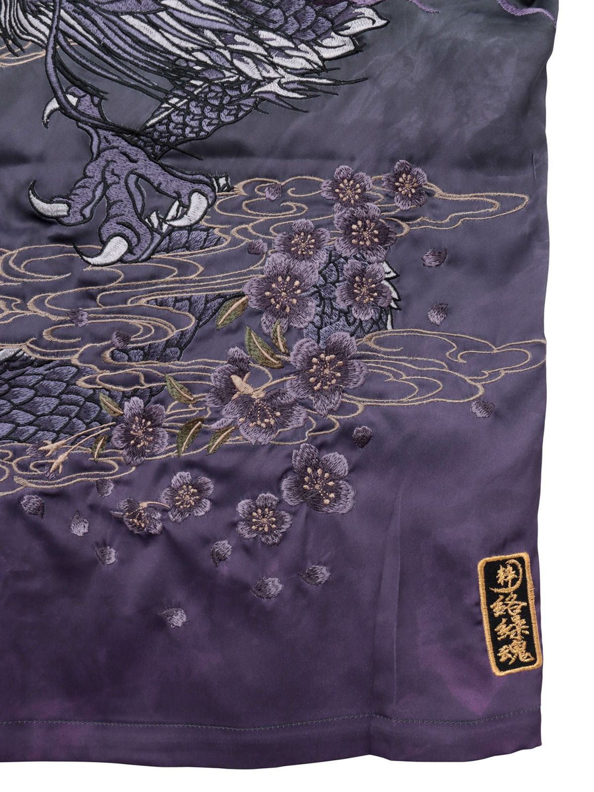 【絡繰魂・粋】“桜龍降臨”総刺繍アロハシャツ