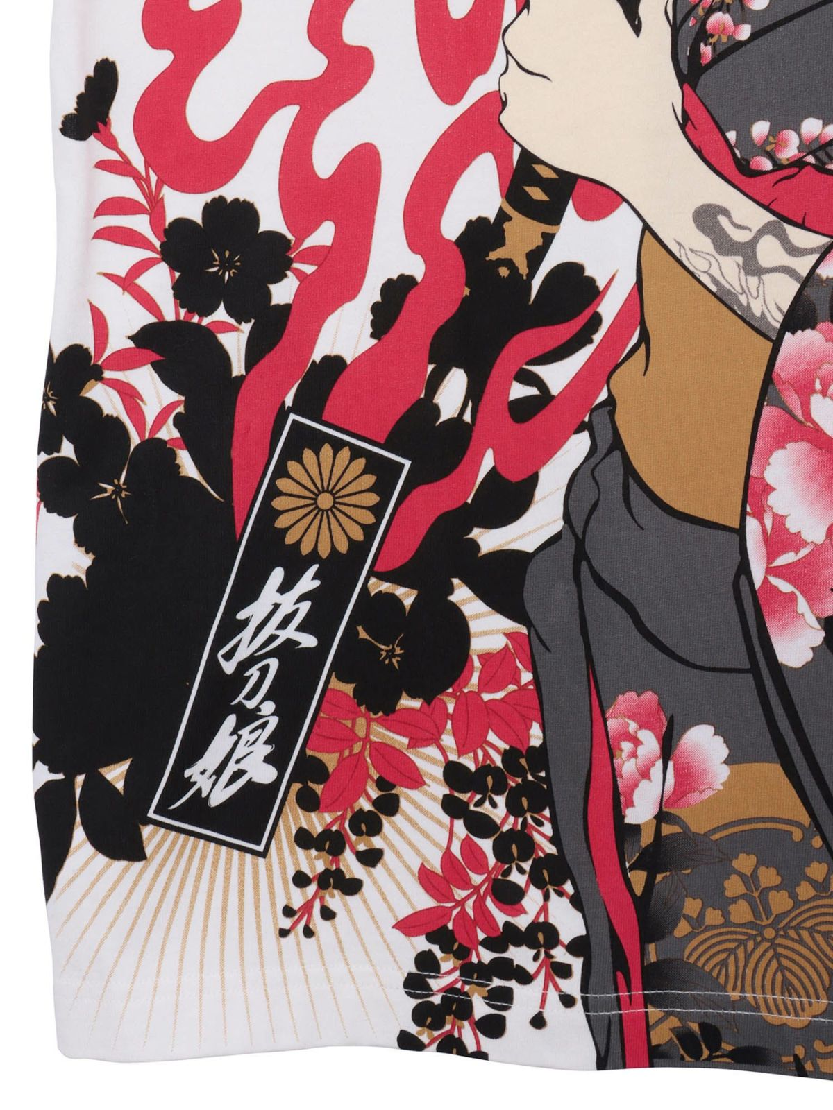 【抜刀娘】“妃那 闇討ち”プリントTシャツ