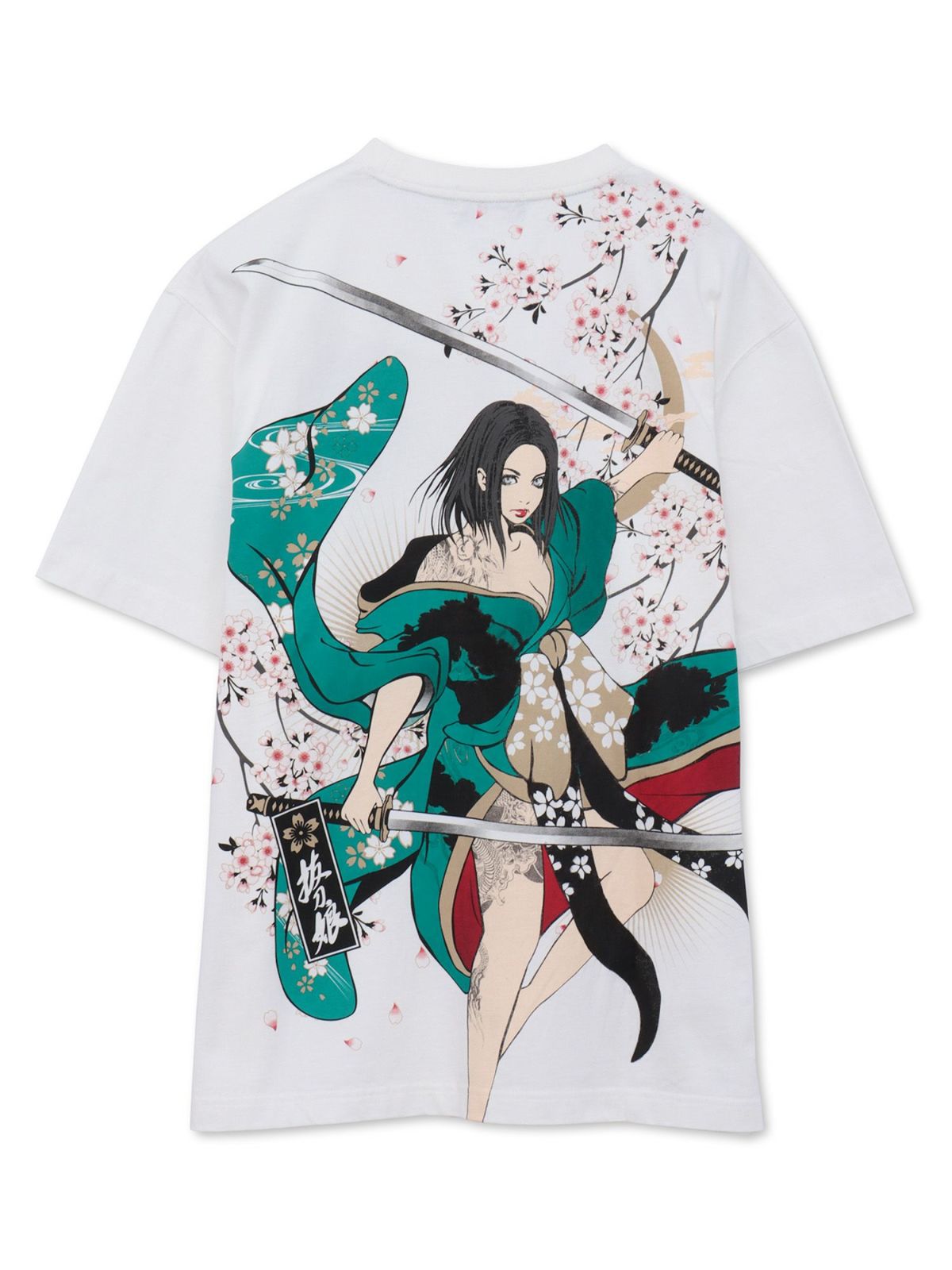 【抜刀娘】“凛 暴威 ”プリントTシャツ