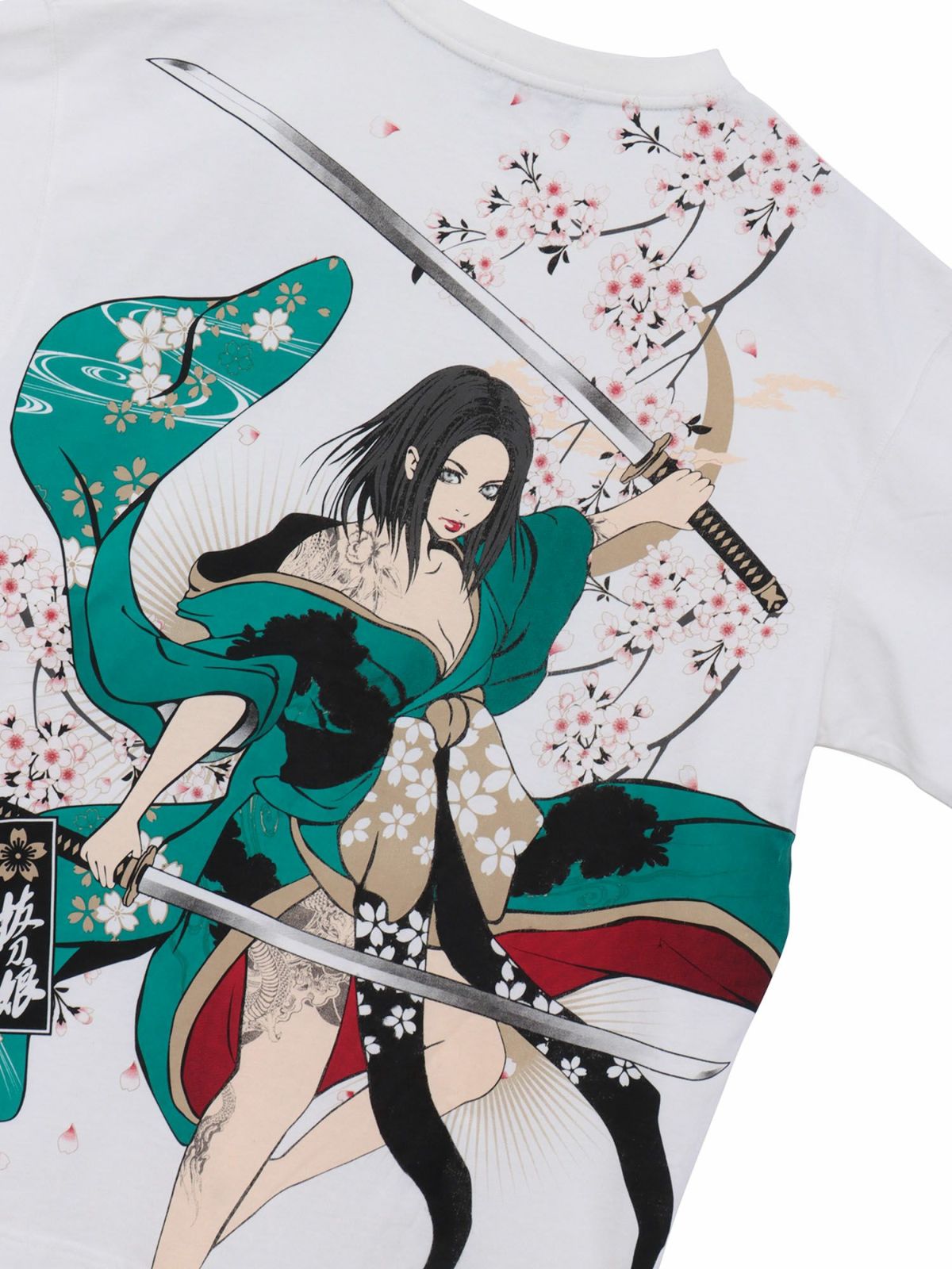 【抜刀娘】“凛 暴威 ”プリントTシャツ